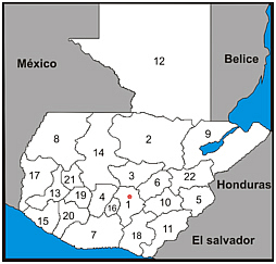 Division Politica de Guatemala