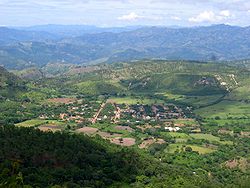 Vista de la belleza de Duyure, Choluteca